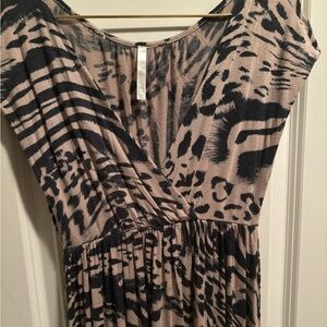 Animal Print Maxi